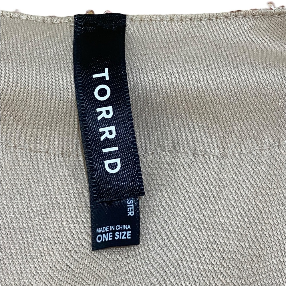 Torrid Rose Gold Sequin Kimono - Picture 5 of 5